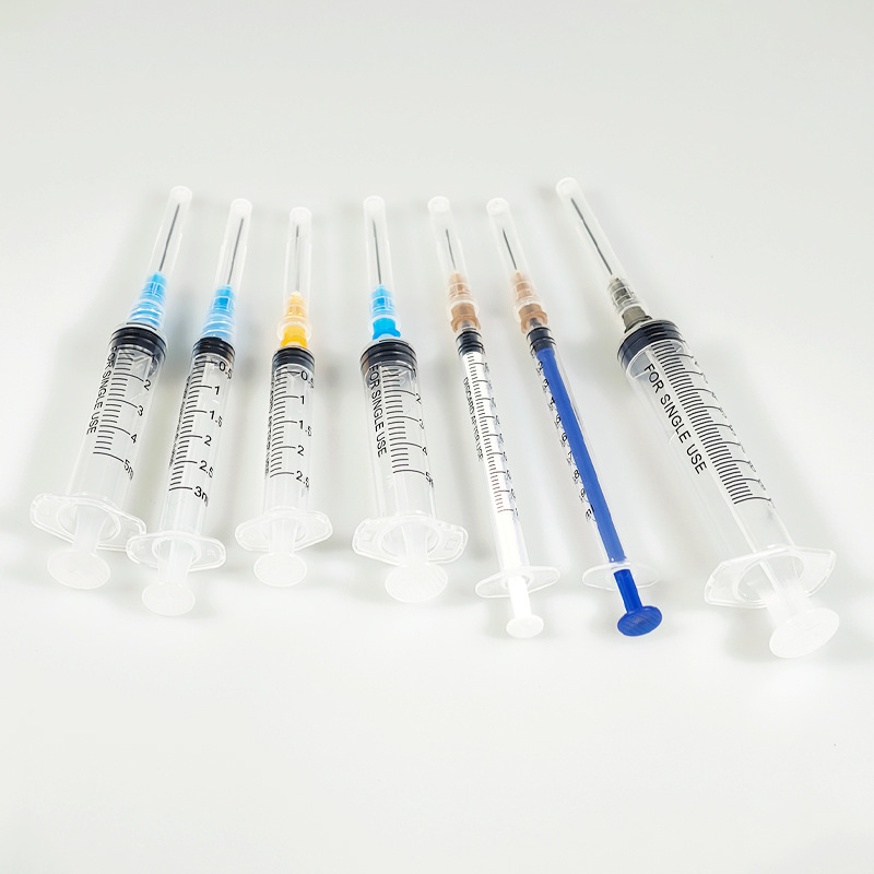 Manufacturer 1ml 2ml 3ml 5ml 10ml 20ml Injection Plastic Sterile Medical Disposable Syringe Animal Syringe