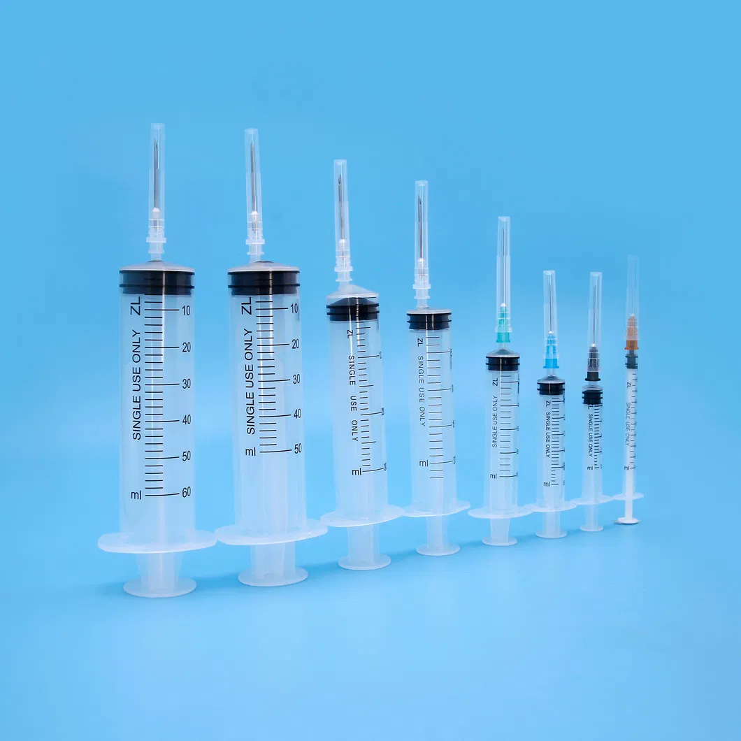 Medical Injection Plastic Syringe