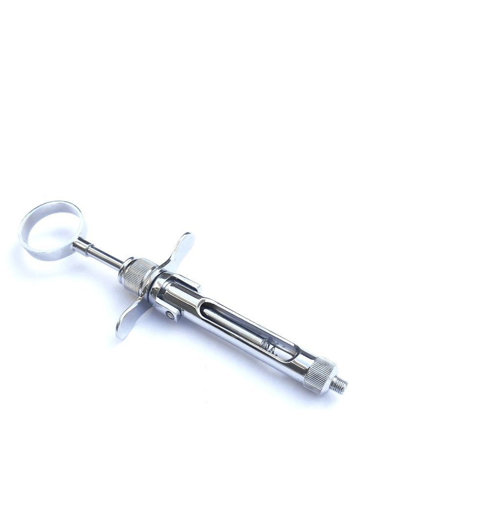 Dental Cartridge Syringes with Needle Recapper | Dental Anesthesia Syringe | Ash Anti Needle-Stick Manual CE Certified