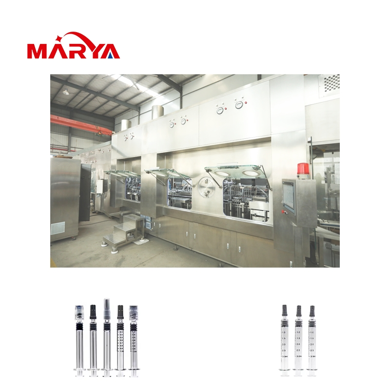 Marya GMP Standard Pharmaceutical Injection Prefilled Syringe Filling System Manufacturer