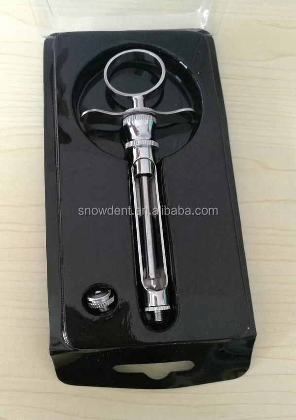 Anesthetic Dental Syringes Dental Aspirating Syringe 1.8 ml