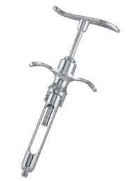 FIDA International Manual Dental Aspirating Syringe Stainless Steel Class I CE Certified Anesthesia Instruments Reusable