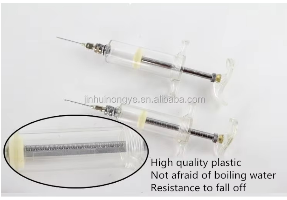 Plastic Steel Syringe 6