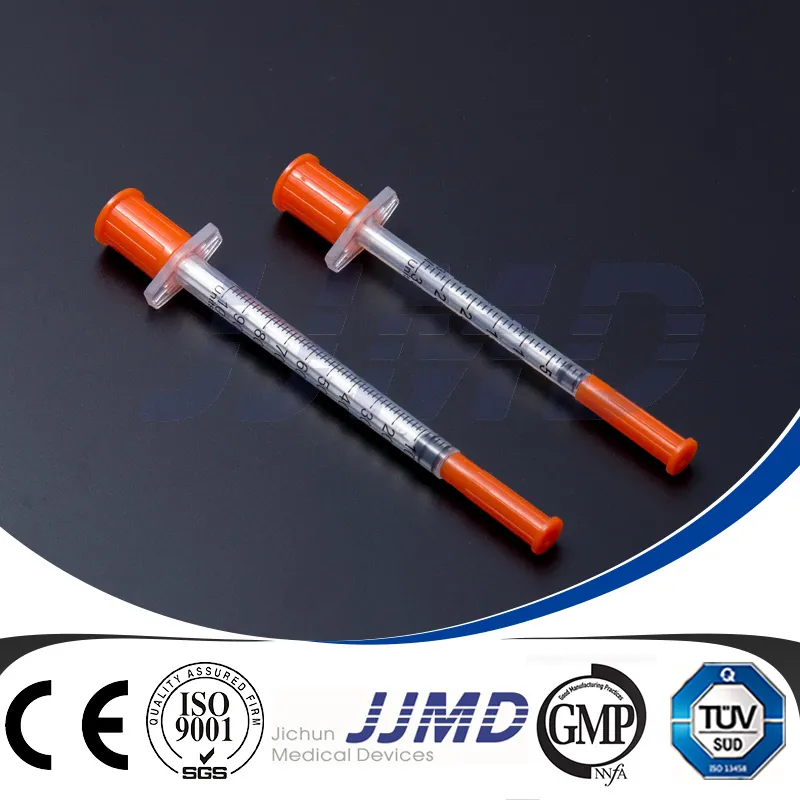 Medical Insulin Syringe Detail 2