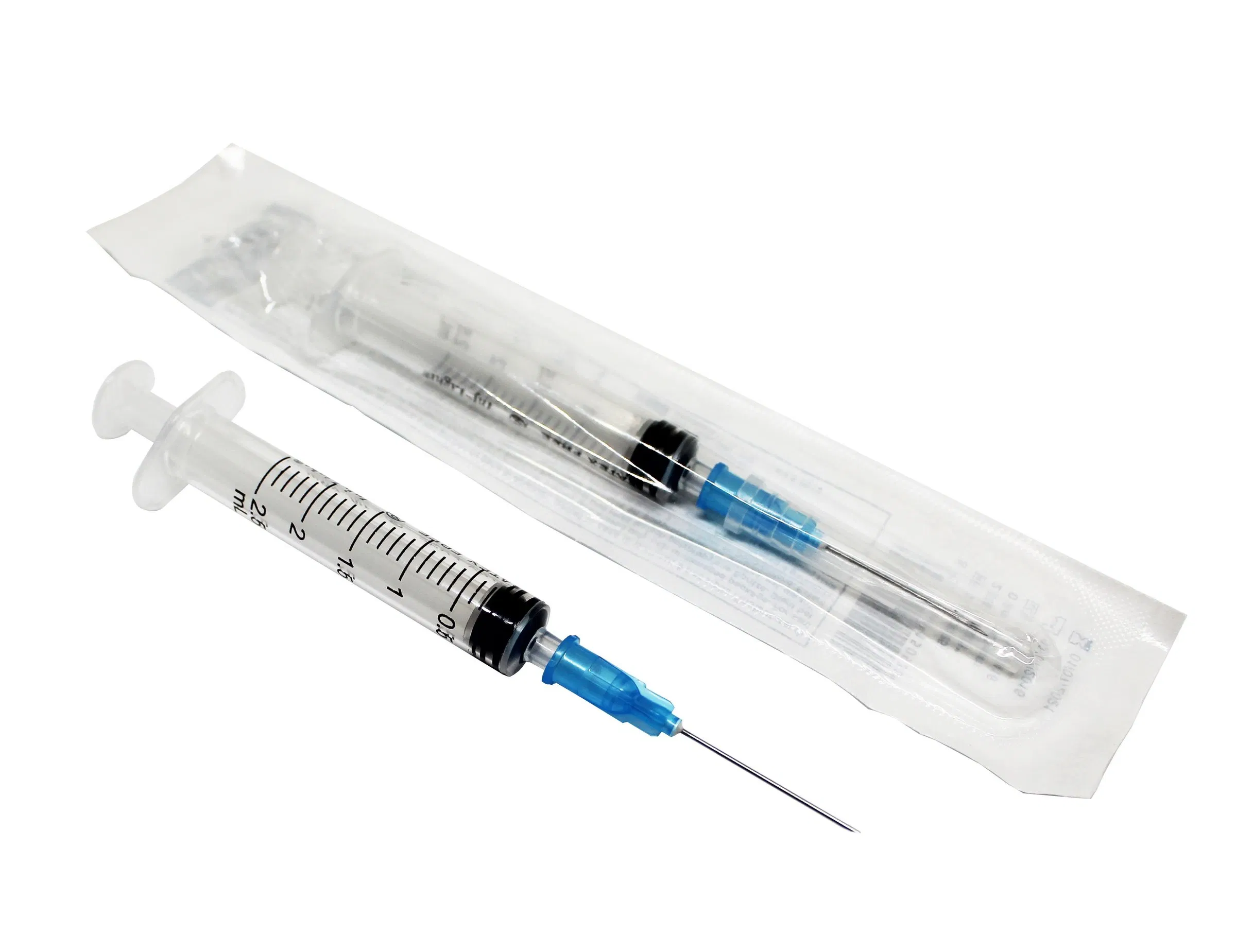 Factory Medical Disposable Three Parts Syringe1ml 2ml 3ml 5ml 10ml20ml 30ml 50ml 60ml Luer Slip Without or with High Quality Stainless Steel Needle with ISO