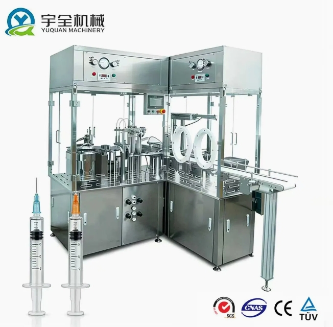 Pharmaceutical Grade Fully Automatic Denesting &amp; Feeding System for Glass Prefilled Syringes (PFS)