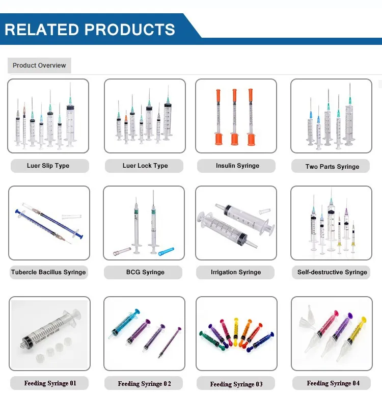 Tuberculin Syringe Detail 3