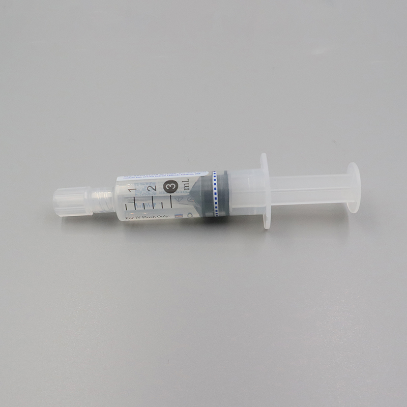 3ml 5ml 10ml Plastic Luer Lock Prefilled Saline IV Flush Syringe Manufacturers with CE ISO