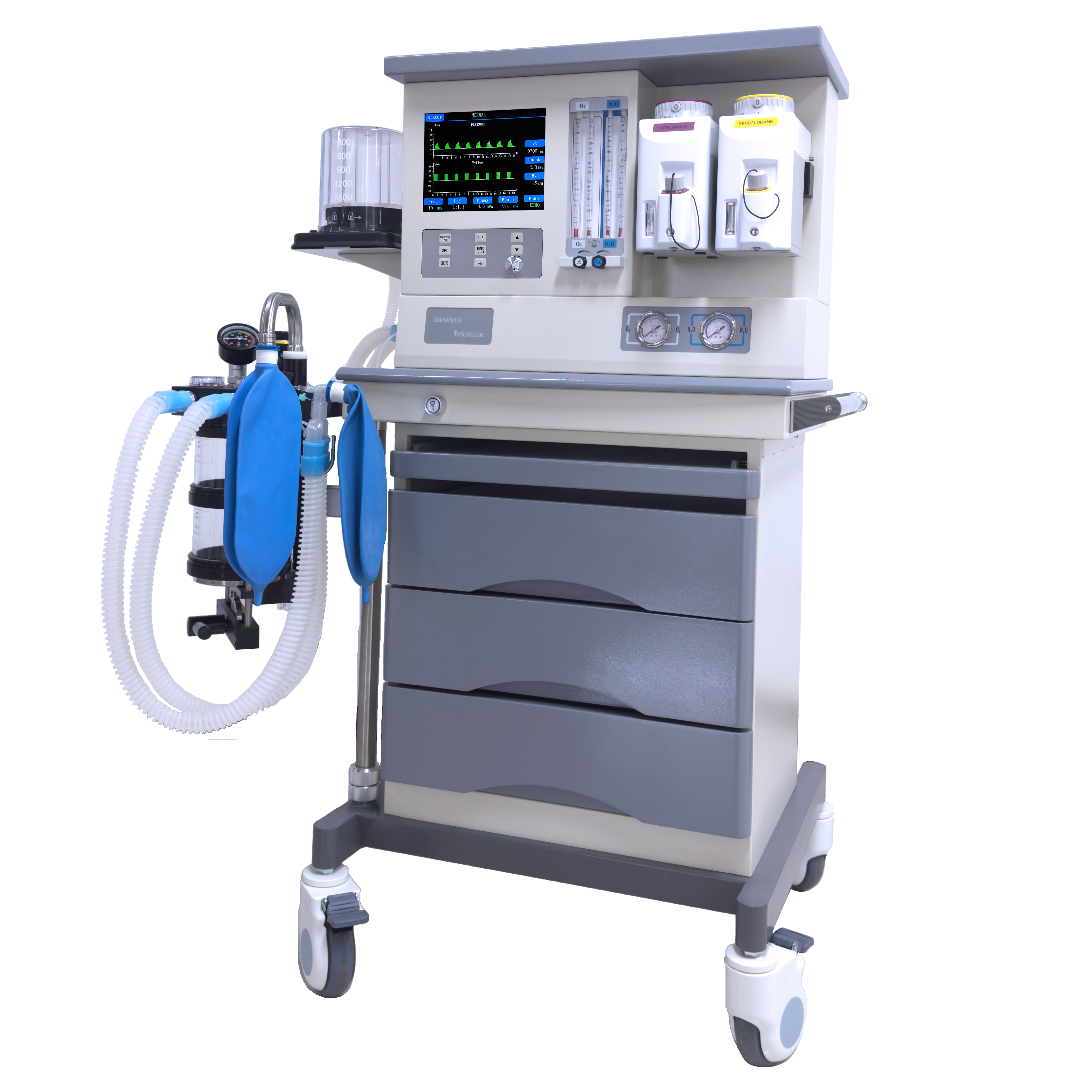 High Grade Anesthetist Machine Advance Anesthesia Machine Veterinary Economic Anesthesia Machine With Monitor