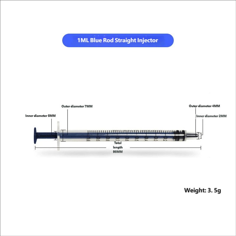 Manufacturer 1ml 2ml 3ml 5ml 10ml 20ml Injection Plastic Sterile Medical Disposable Syringe Animal Syringe