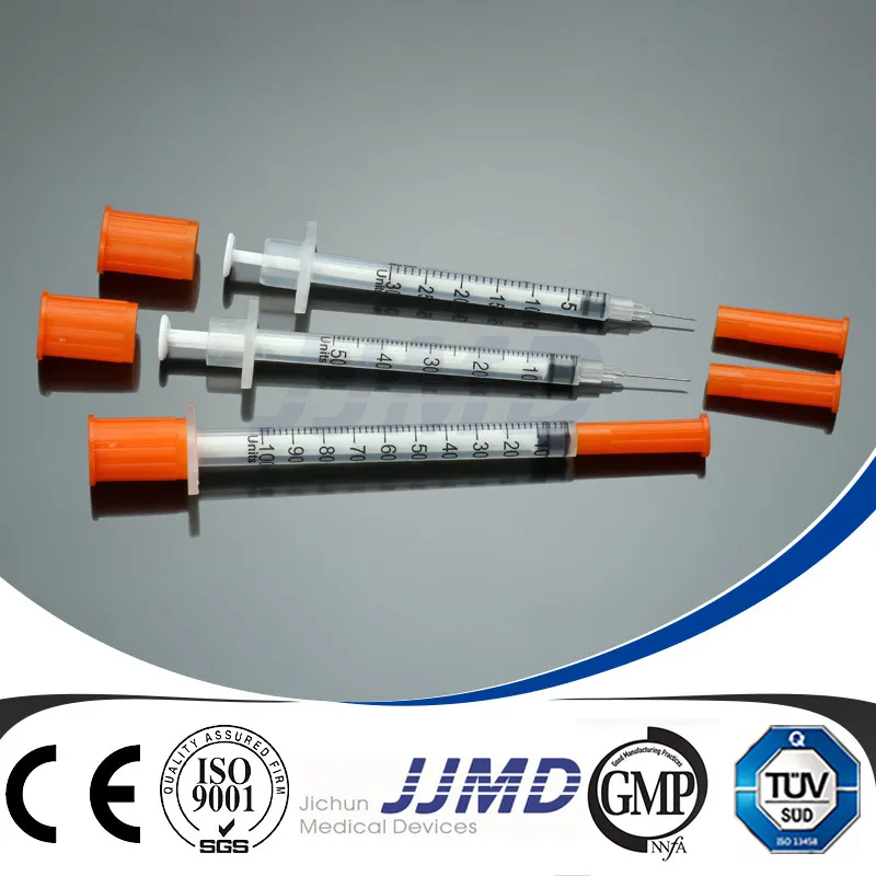 Medical Insulin Syringe Detail 1