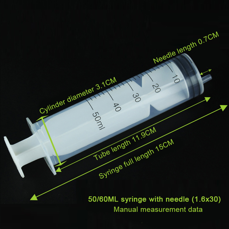Wholesale Luer Lock/ Luer Slip 1/2/2.5/3/10/20/50/60ml Veterinary Disposable Plastic Syringe For Animals Use