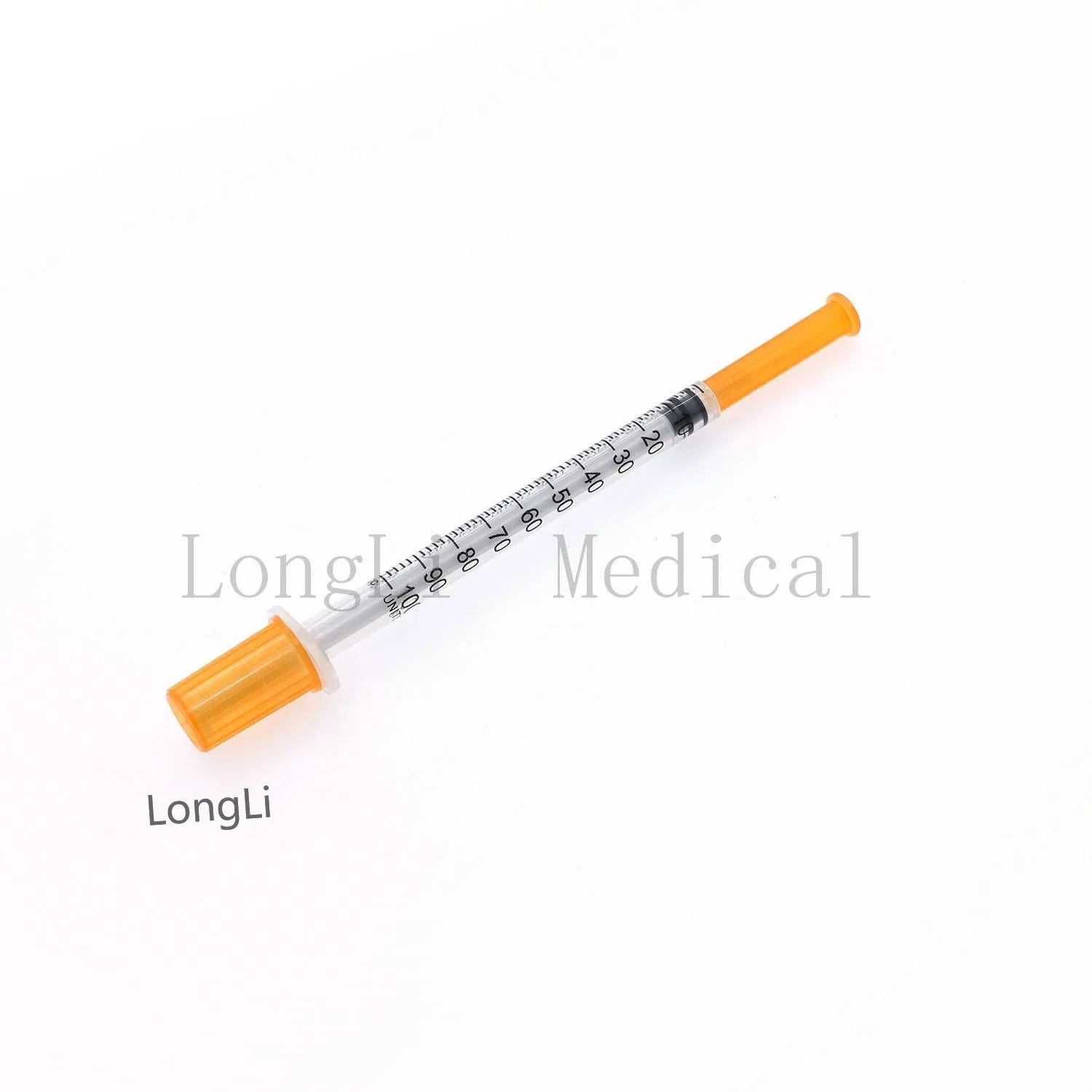 Disposable Medical Syringe Insulin Syringe 0.3ml with 31g Needle