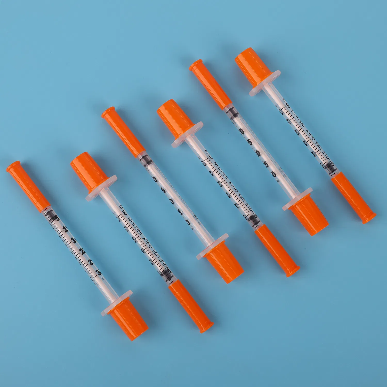 Medical Supply Insulin Syringe with FDA CE ISO Approved