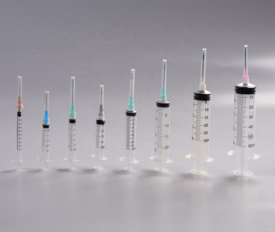 5ml 10ml 20ml 60ml Luer Lock Slip Dispsoable Sterile Medical Syringe