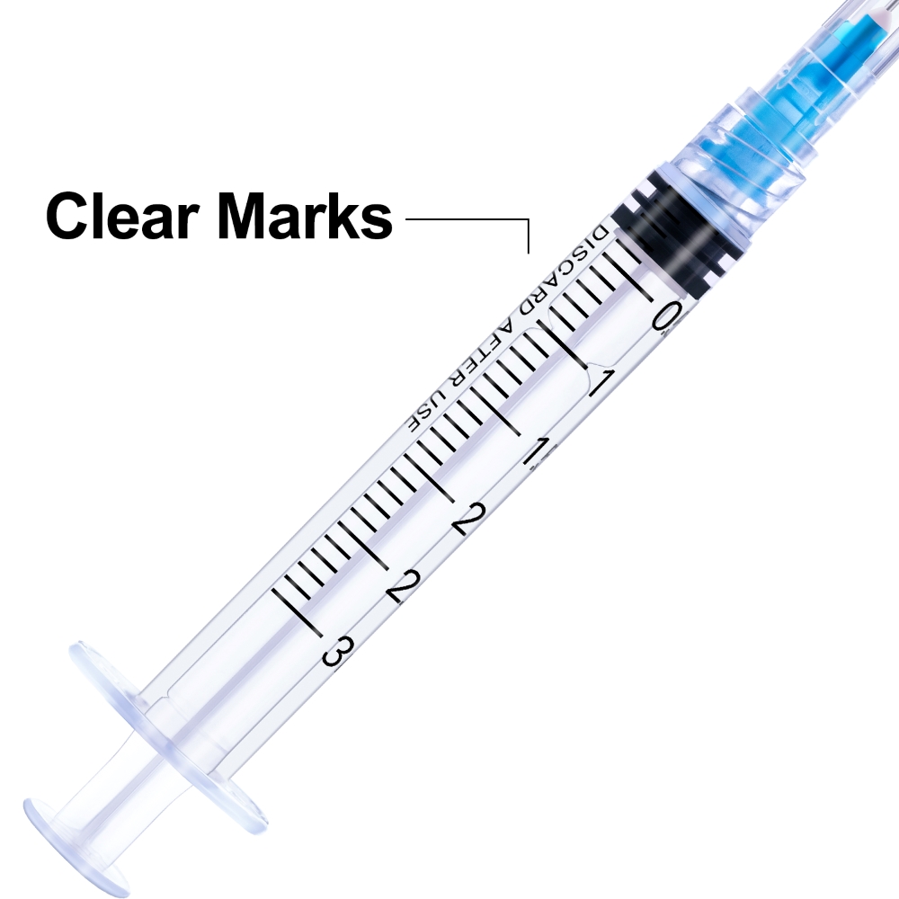 1ml Disposable CE/ISO Certified Veterinary Syringes with Luer Slip/Luer Lock Needle and Syringe Set for Horses/Cows/Pigs