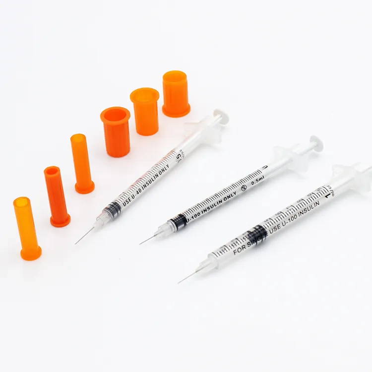 Insulin Syringe Detail 2