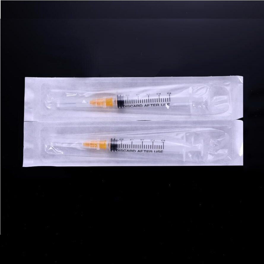 Steroid Sterile Irrigation Disposable Insulin Medical Injection Plastic Syringe with Hypodermic Needles