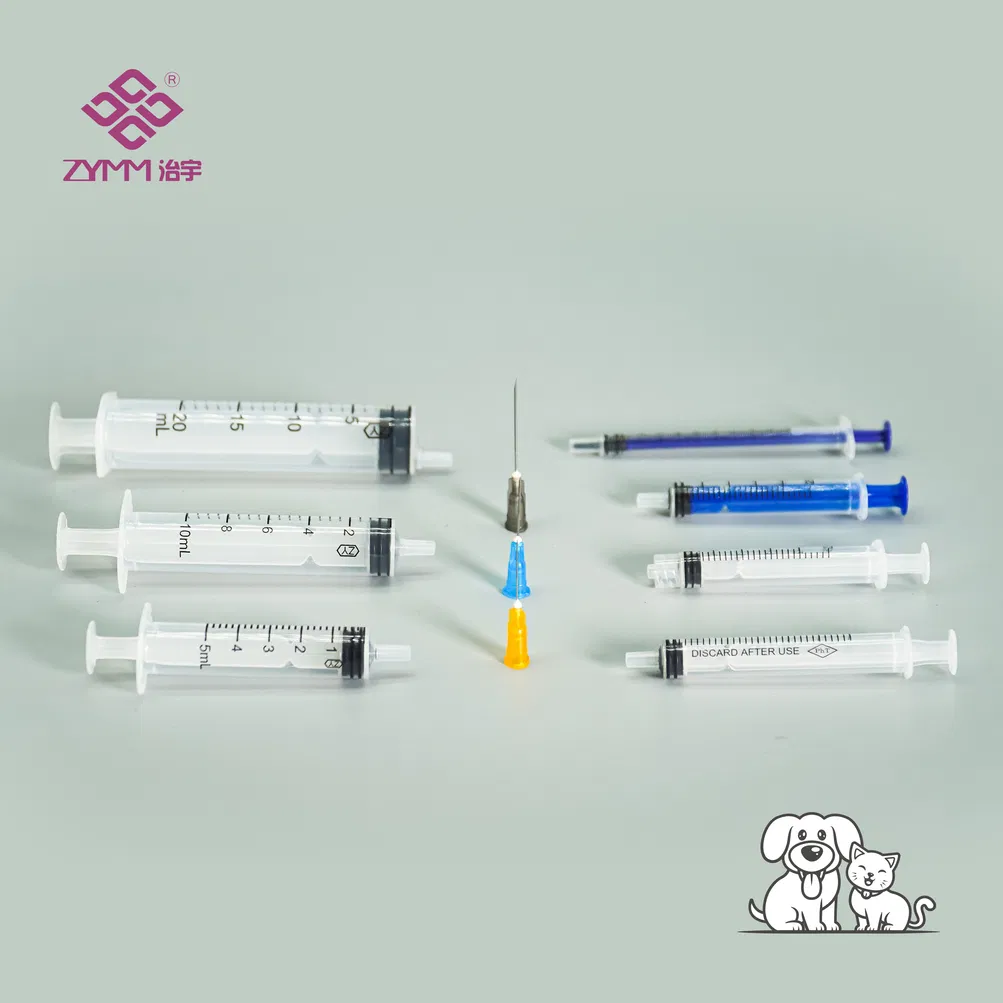 Individual Blister Packed Veterinary Vaccine Syringe for Maximum Hygiene Veterinary Syringe