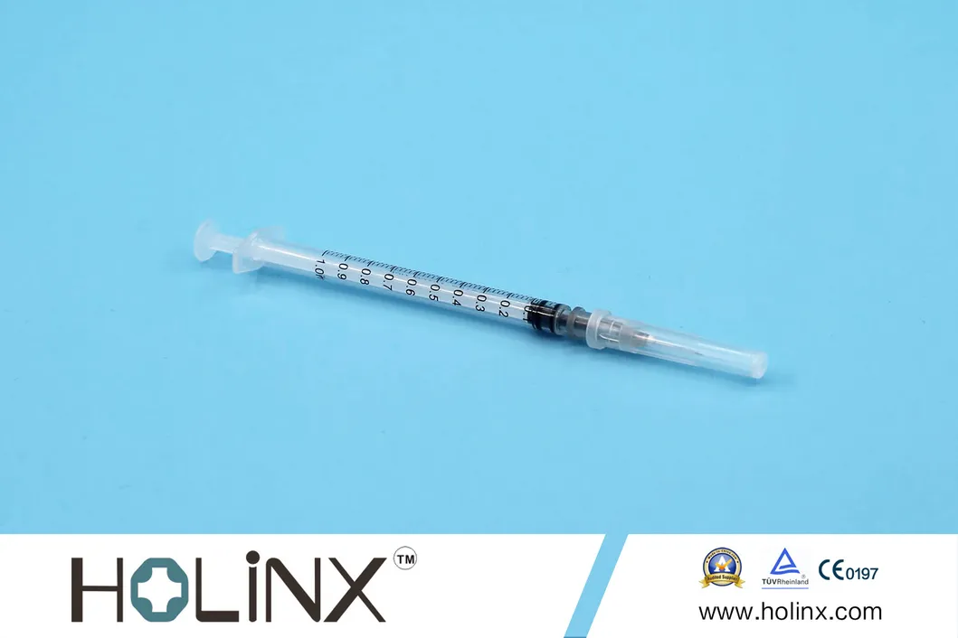 Insulin Syringe Detail 2
