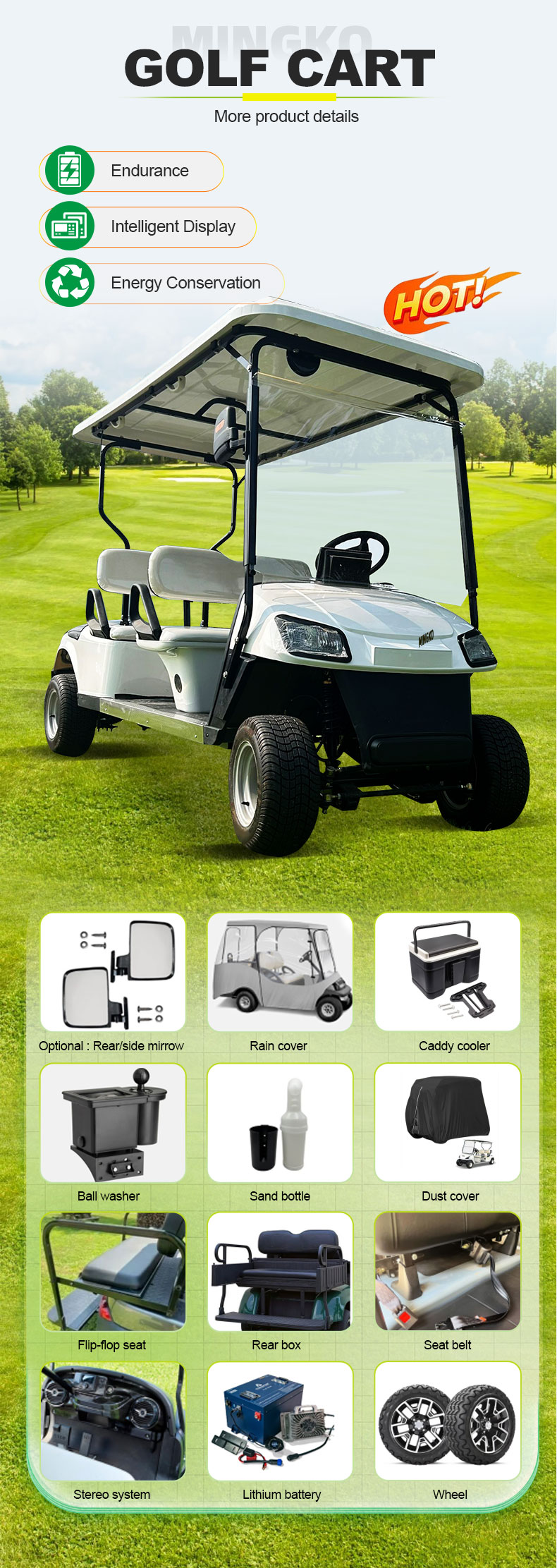 Electric Golf Cart Image 7