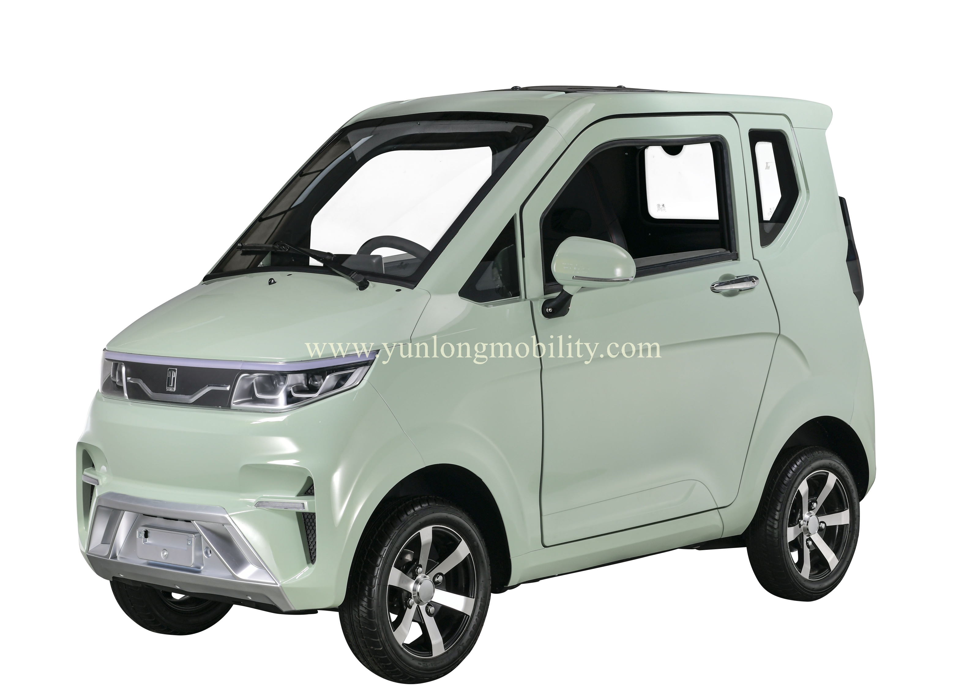 4 Wheel Enclosed Mobility Scooter Low Speed Electric Mini Car No Driver Licnese Need For Old People To Ride