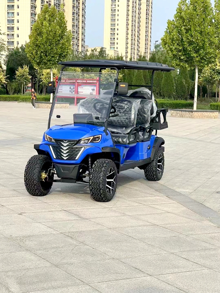 Hot Selling 72v 48v Electric Street Legal Off-Road Scooter Cheap Price 4x4 Club Car and Vintage Golf Cart Made of Metal