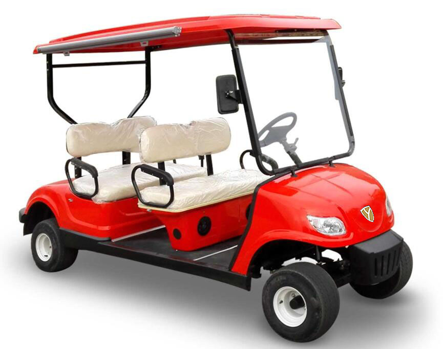 Lovely Electric Car Golf Cart Soft Seat Neighborhood Electric Vehicle