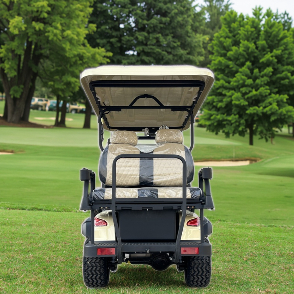 The New Type of Electric Golf Cart Is a 4-seater Off-road Sightseeing Vehicle with a 60v 72V Battery Voltage