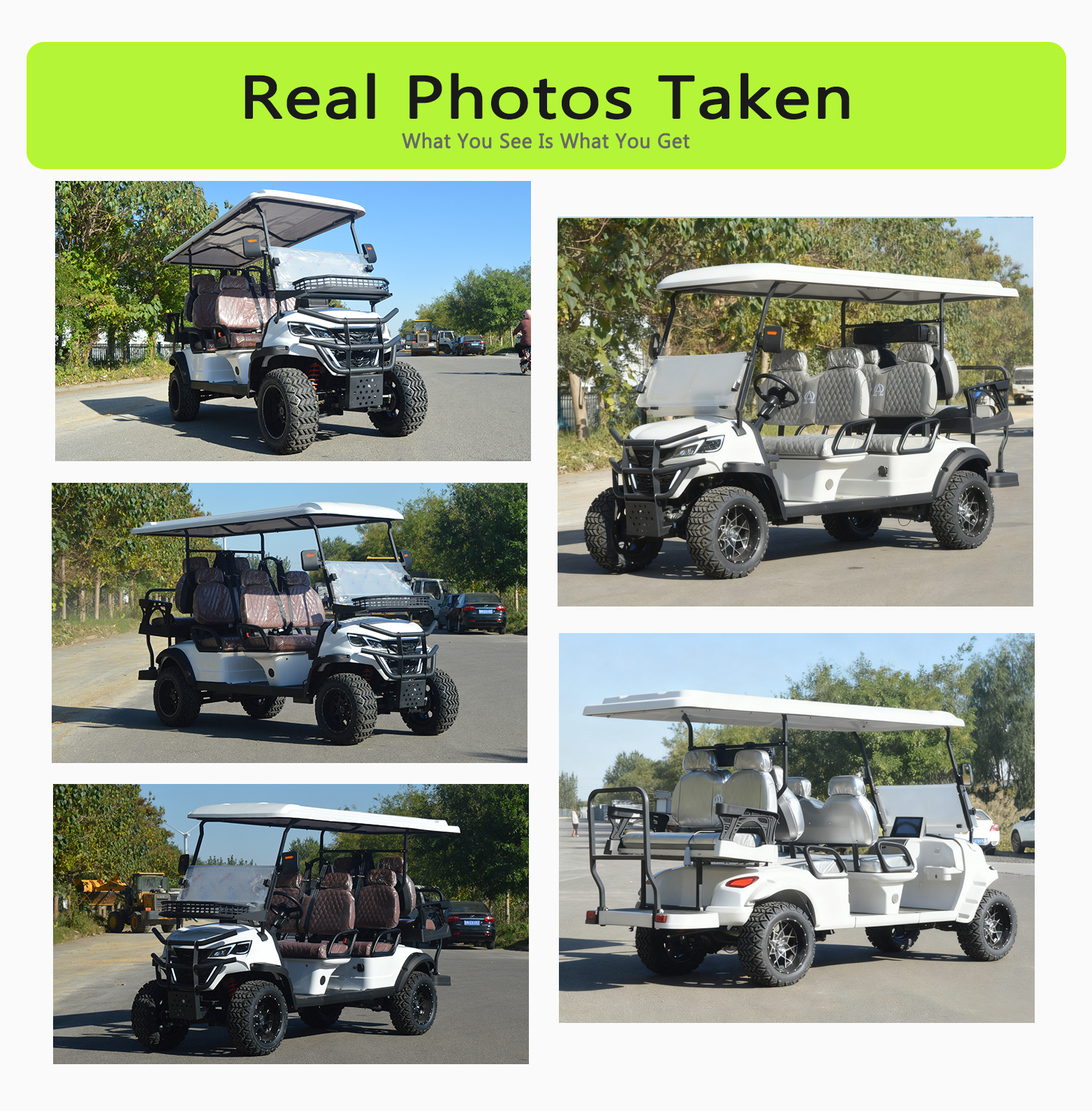 Electric Golf Cart Dimension