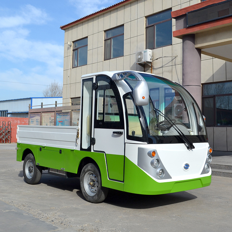 2-Person Parison Electric Golf Cart Utility Vehicle with 2 Seats and Cargo Box Made of Plastic 2025SDZX12PTPR336