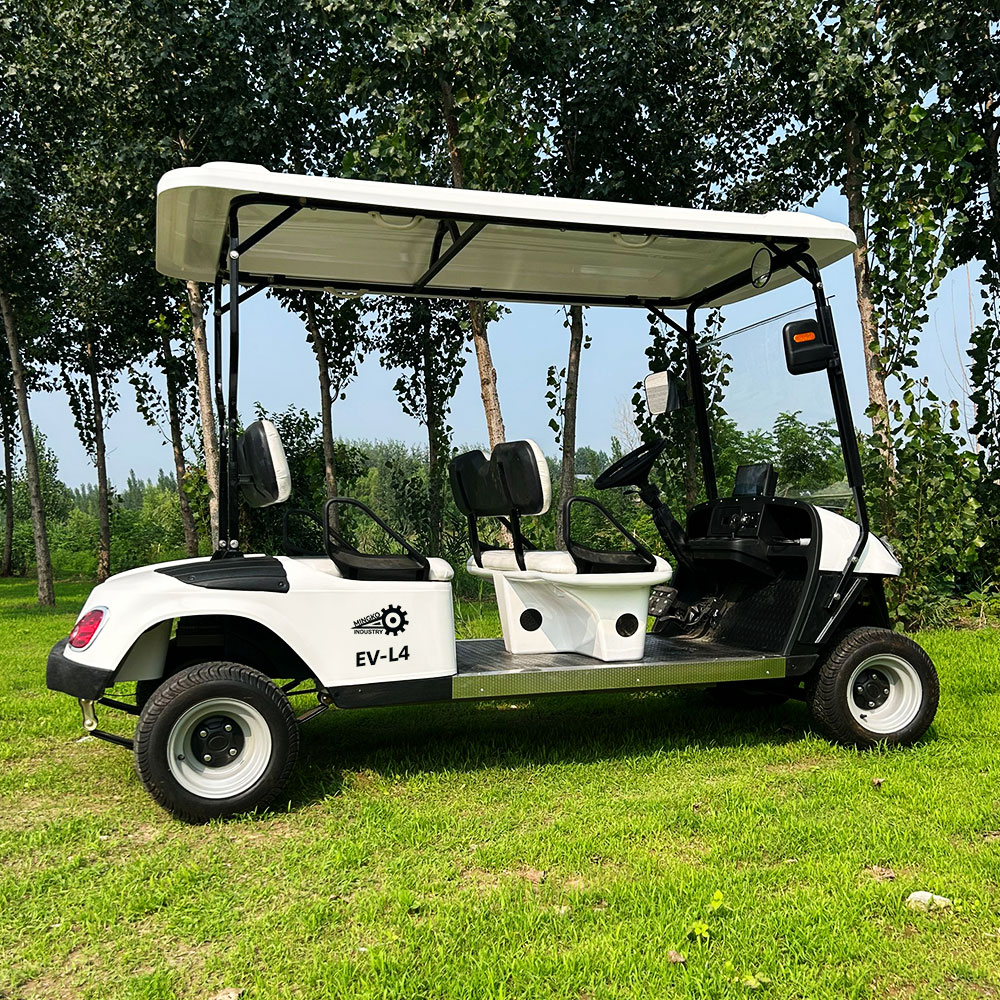 Electric Golf Cart with Advanced Technology for Smart Navigation
