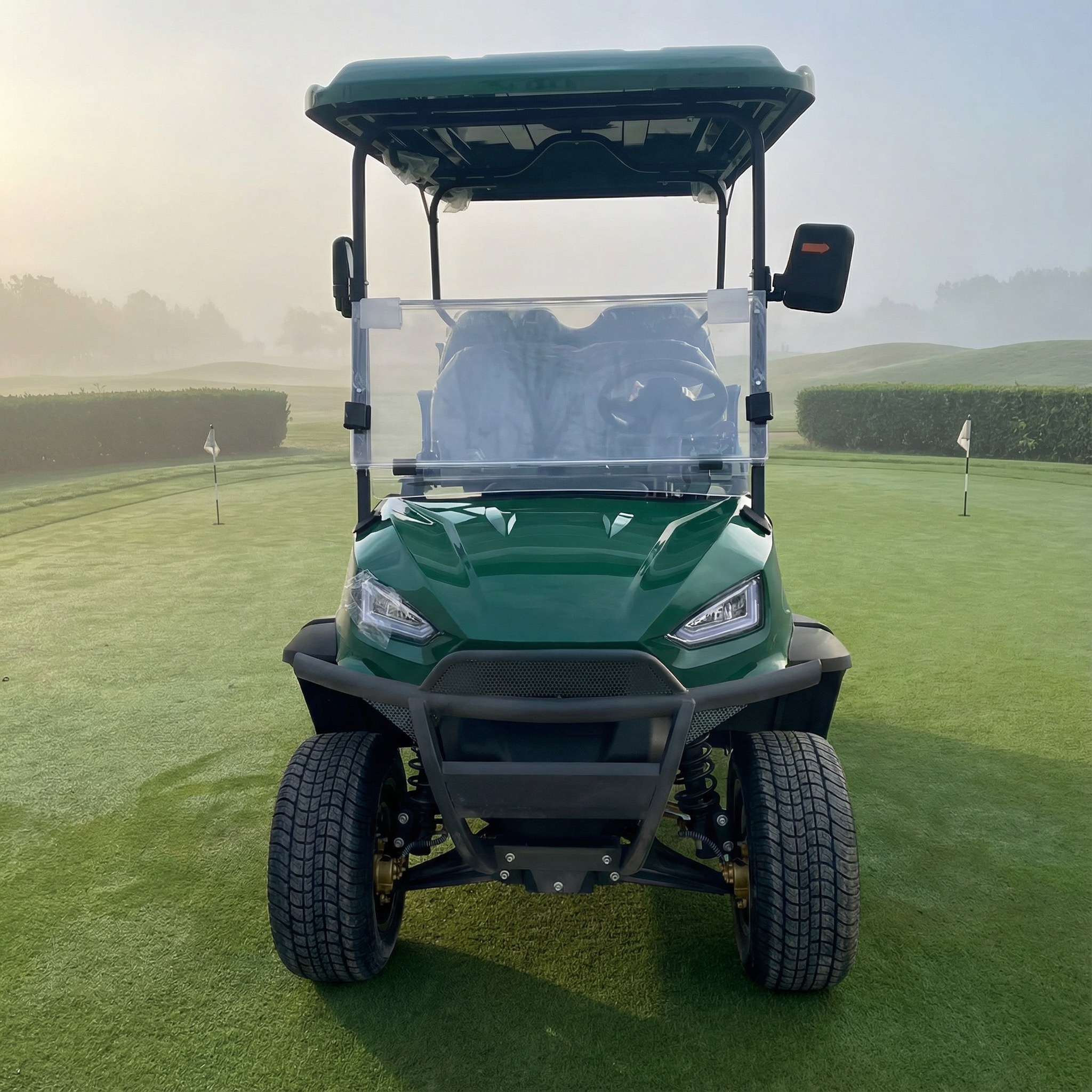 Premium Design 4 Seater Electric Golf Cart CE Certified Customized Logo Golf Buggy Car Accessories for Golf Course and Resort