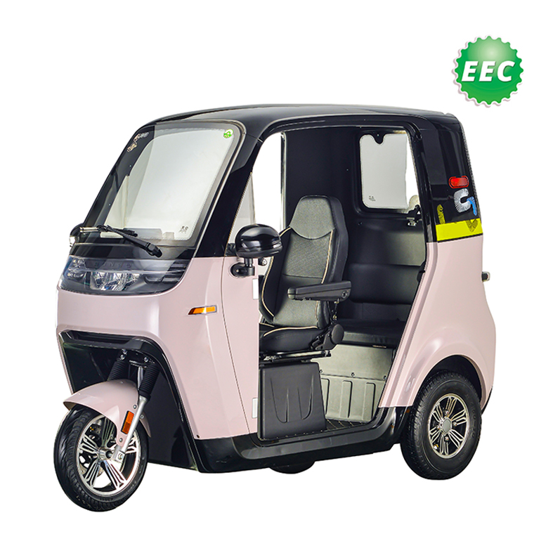 Enclosed Mobility Scooter Without A License 3 Wheel Electric Trike Coche De 80km Range Mini Cars For Sale L2e Small Car