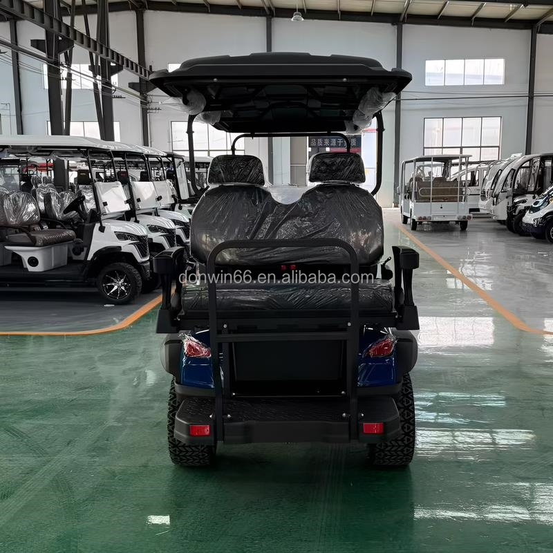 Smart Display Club Car High-definition Screen Electric Golf Cart Golf Trolley for Campsite Equipment Transportation