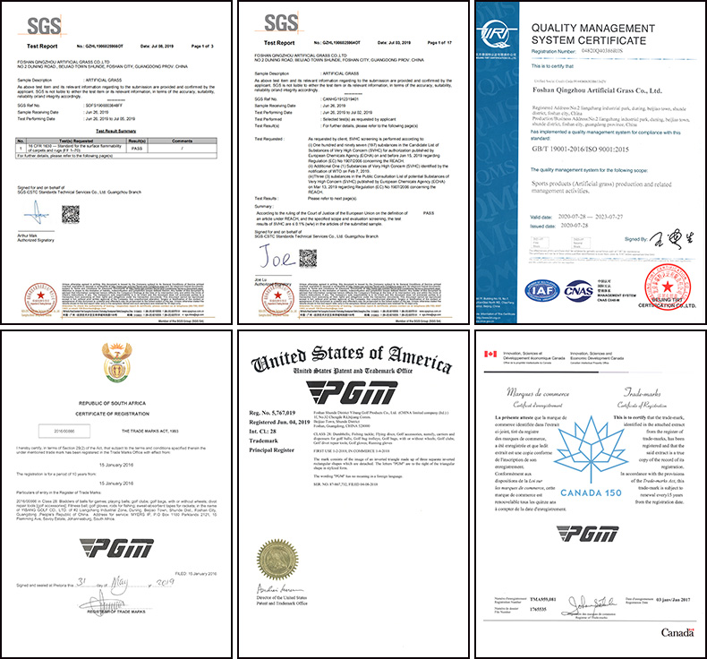 Certifications