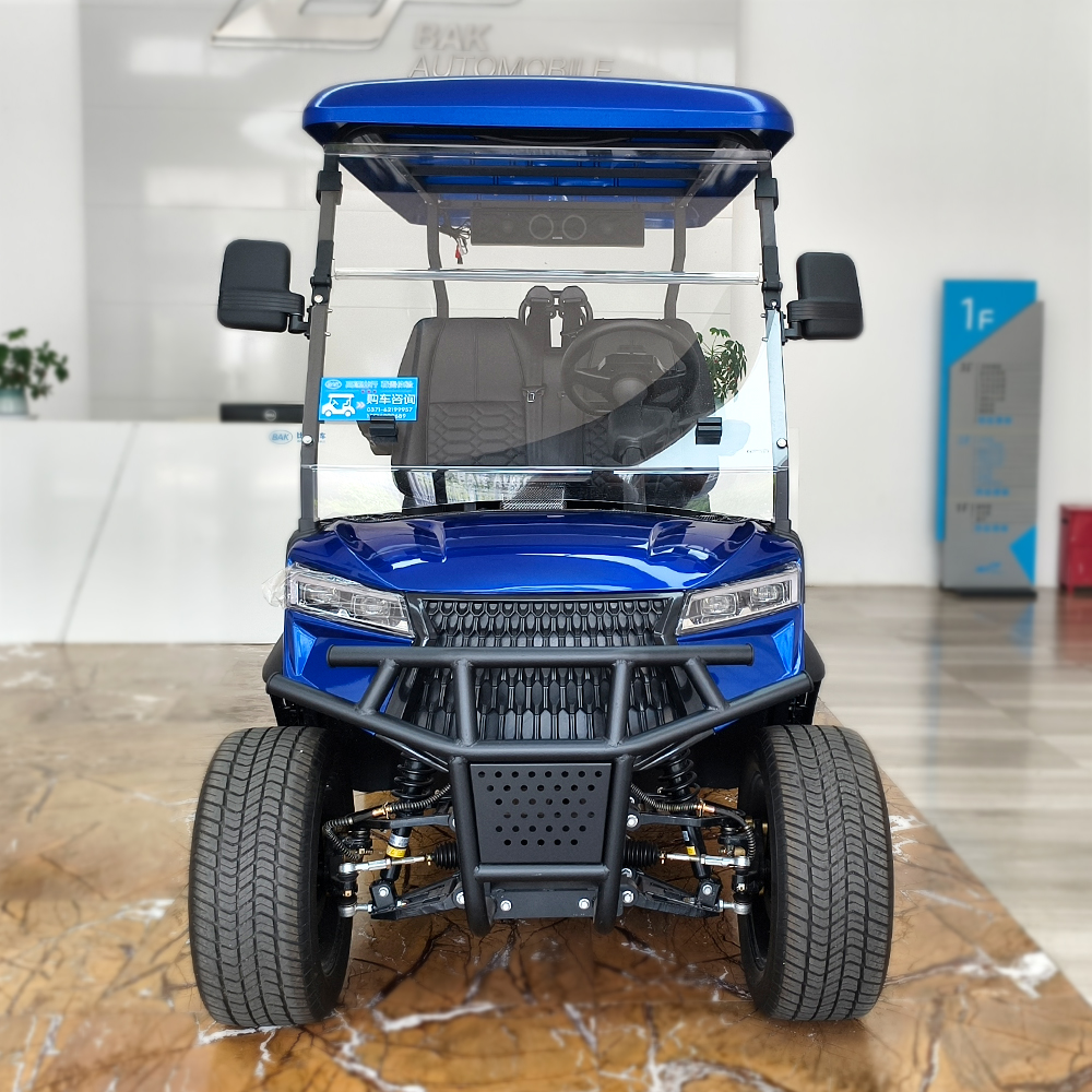 Custom Design Factory Direct Fast Charging VIN Street Legal Commercial Grade Four Seater Golf Cart Electric 5KW 70-90km CE DOT
