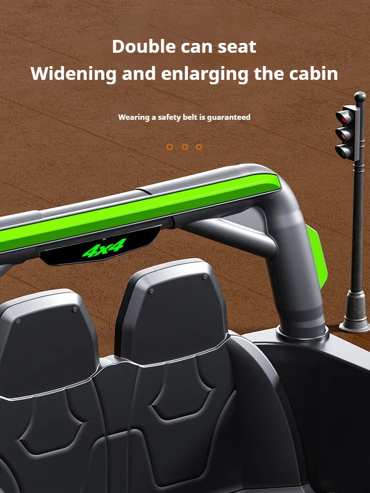 Remote-Controlled Children's off-Road Electric Vehicle for Outdoor Exploration