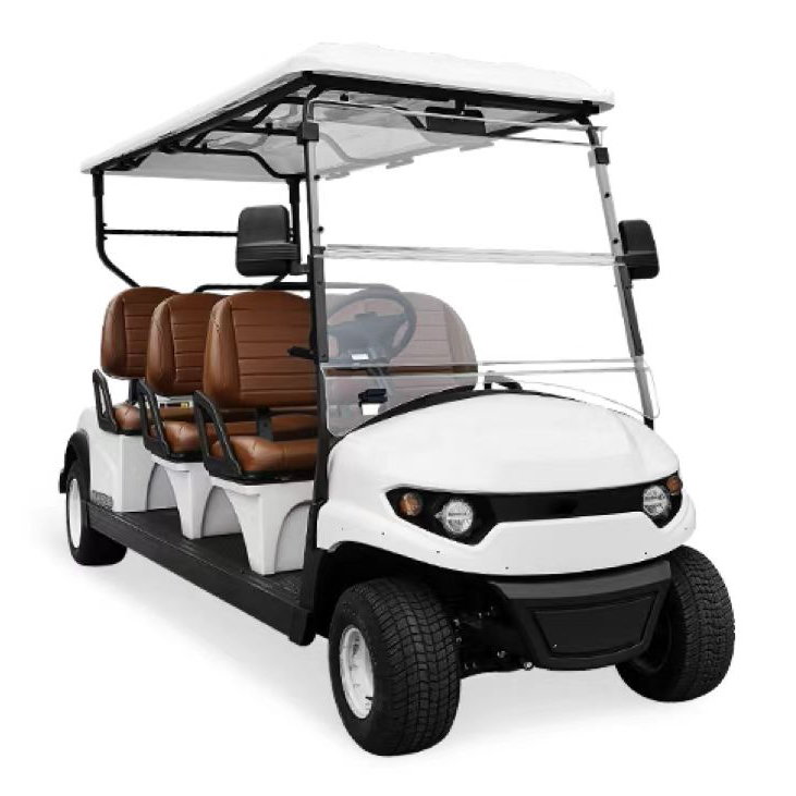 Sub Car 2024 New Design 6 Seats Electric Shuttle Bus Customized Hotel Airport Electric Car 6 Seater Golf Cart for Sale