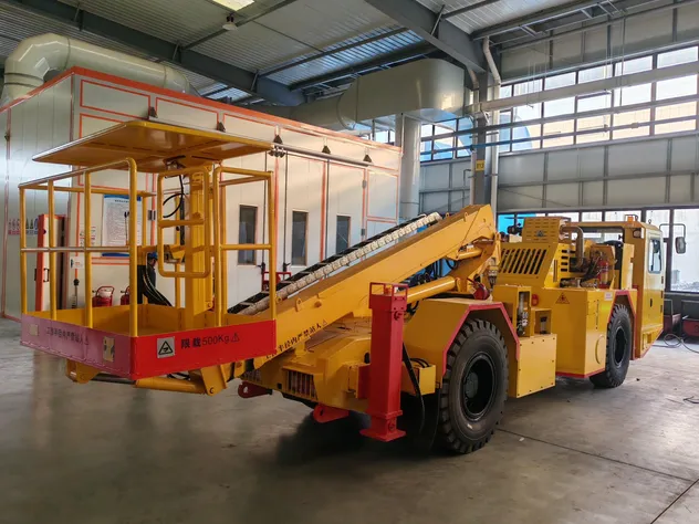 High-Capacity Underground Mine Multifunctional Service Vehicle Mining Utilitiy Machine