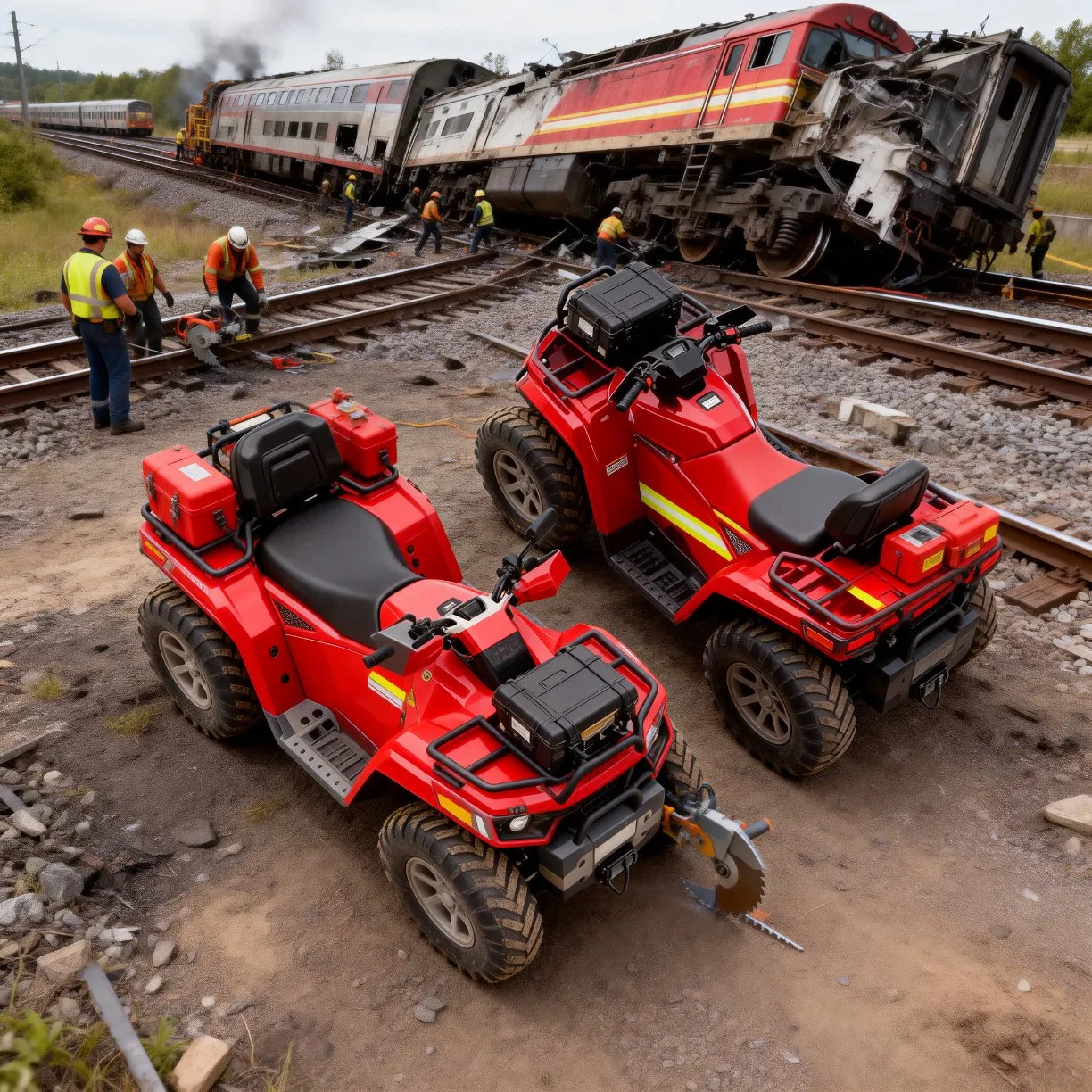 4X4 Utility Patrol Vehicle for Industrial Parks