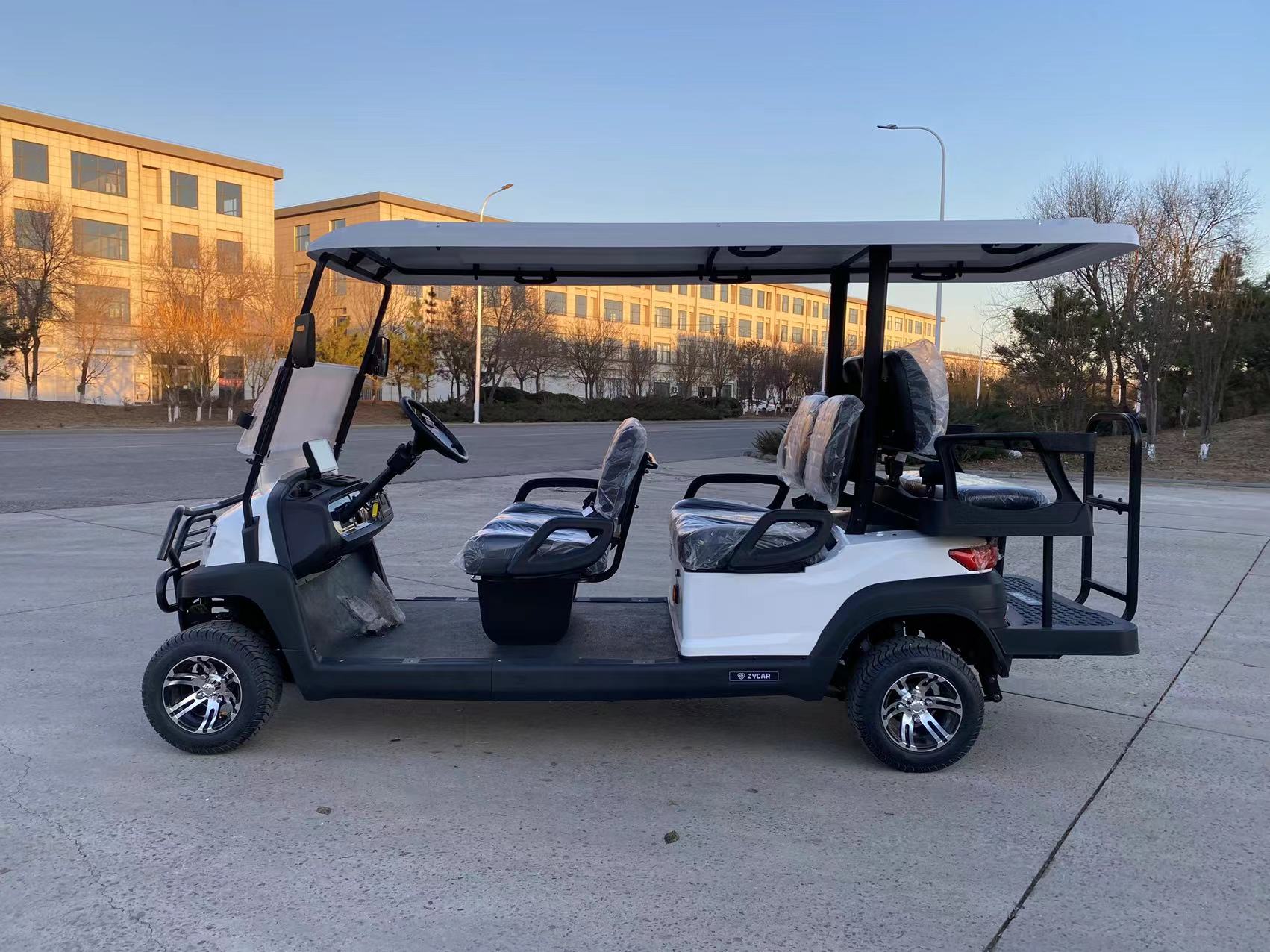 Custom Golf Carts CE Certified 5KW Motor for EU/US Leisure &amp; Patrol Use Golf Carts for Sale