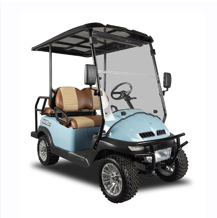 2024 New Electric 4 Passenger Golf Cart with Lithium Battery and 5kW Motor Reliable Seats