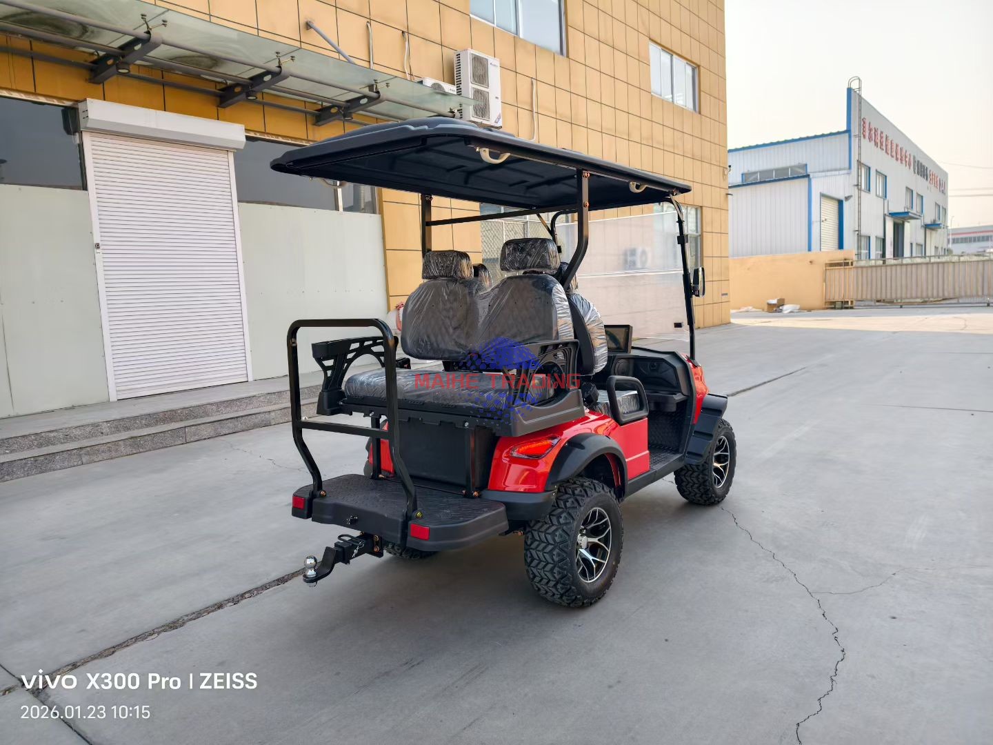 Electric Digital Display Golf Cart-Chinese Factory Direct Smart Tech for Real-Time Battery Speed Monitoring Lithium Battery