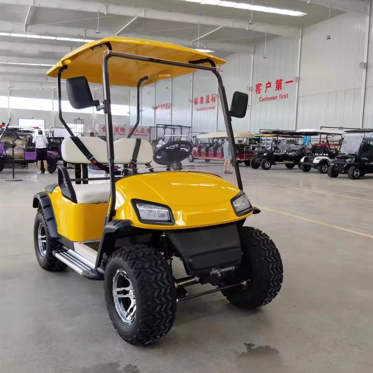 Chinese 4-6 Seater 8 Seat Electric Golf Carts Cheap Prices Buggy Car for Sale Vintage Indoor Bus Golf Cart