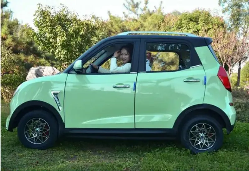 Green Power Five-Seater 60V New Energy Closed Four-Wheel Low-Speed Electric Vehicle