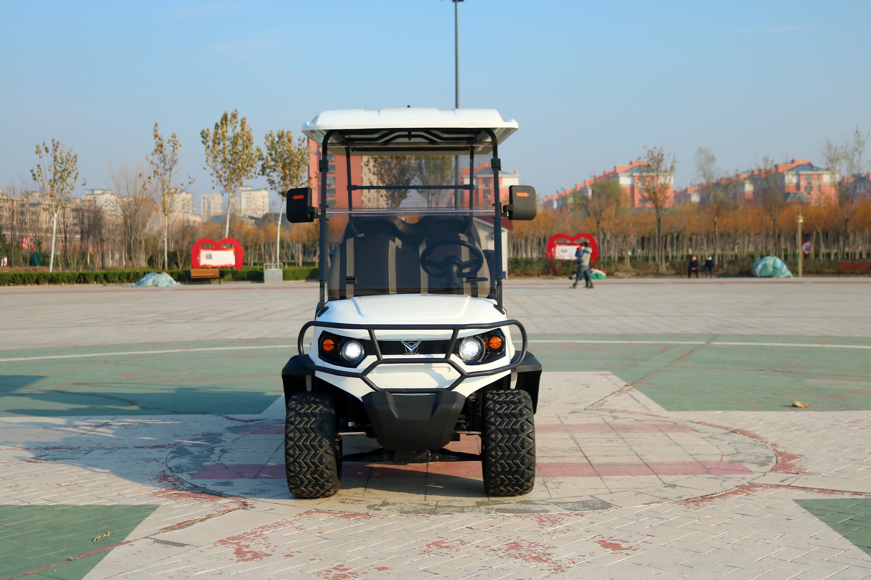 Cheap Chinese Electric Utility Golf Cart Mini Hunting Luxury off Road 3.5KW 60V 80-90km Range 3-4 Seats
