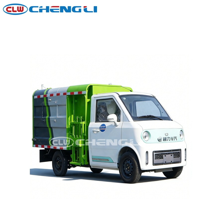 Affordable 1.7tons Electric Self Loading Garbage Vehicle 415kg Capacity for Waste Collection Municipal Sanitation for Sale