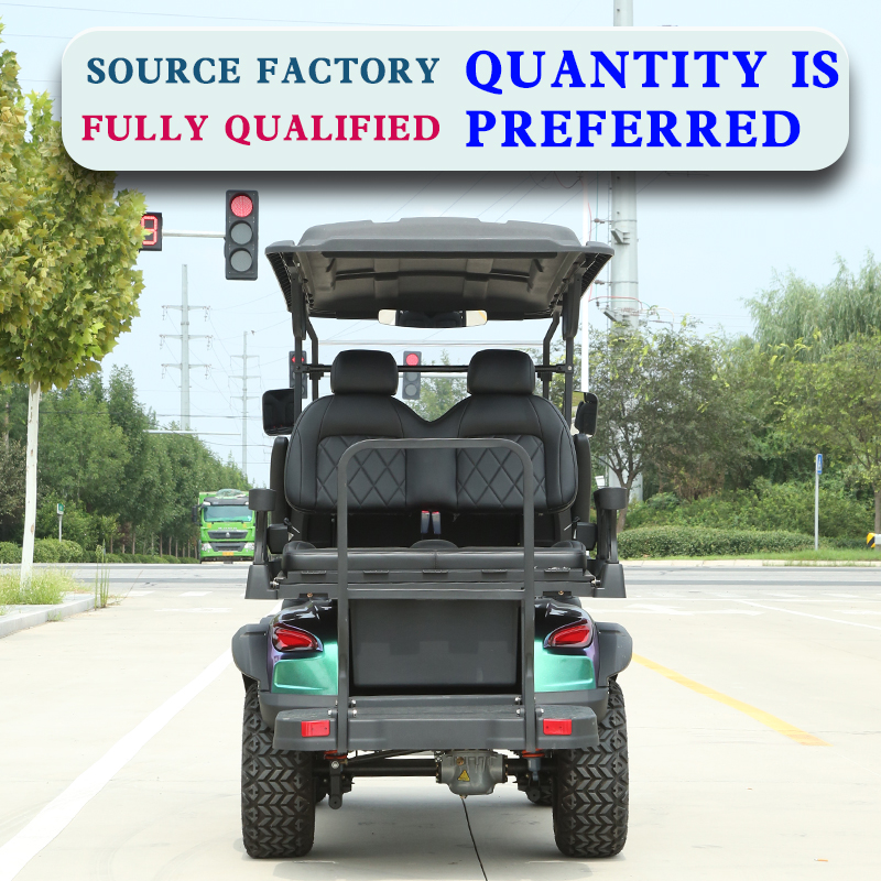 Street Legal 4WD Electric Golf Cart 60/72V 4 Seat Lithium Battery Club Car 5000W Motor Electric Cart