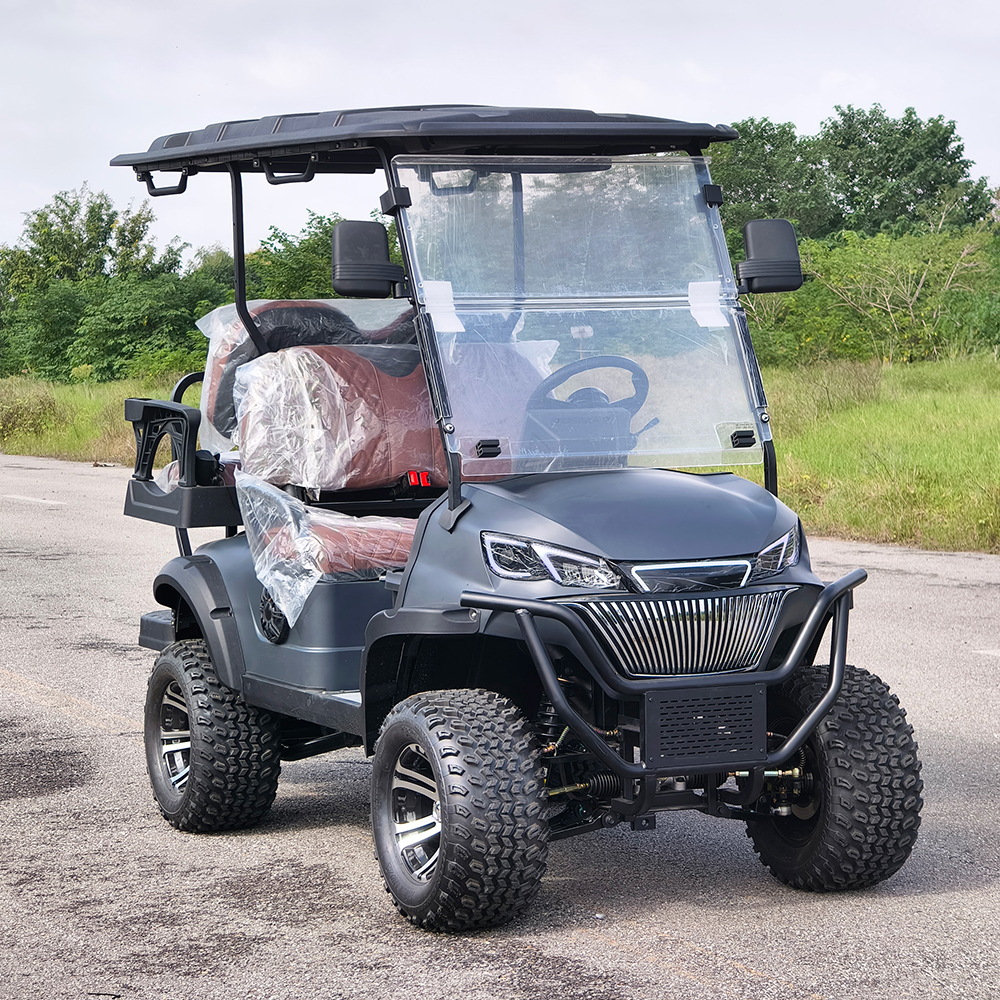Chinese 48V/72V Lithium Street Legal Lifted Golf Car Buggy 3-4 Seater CE Certified 30-50Km/h 90km Range Electric Golf Cart